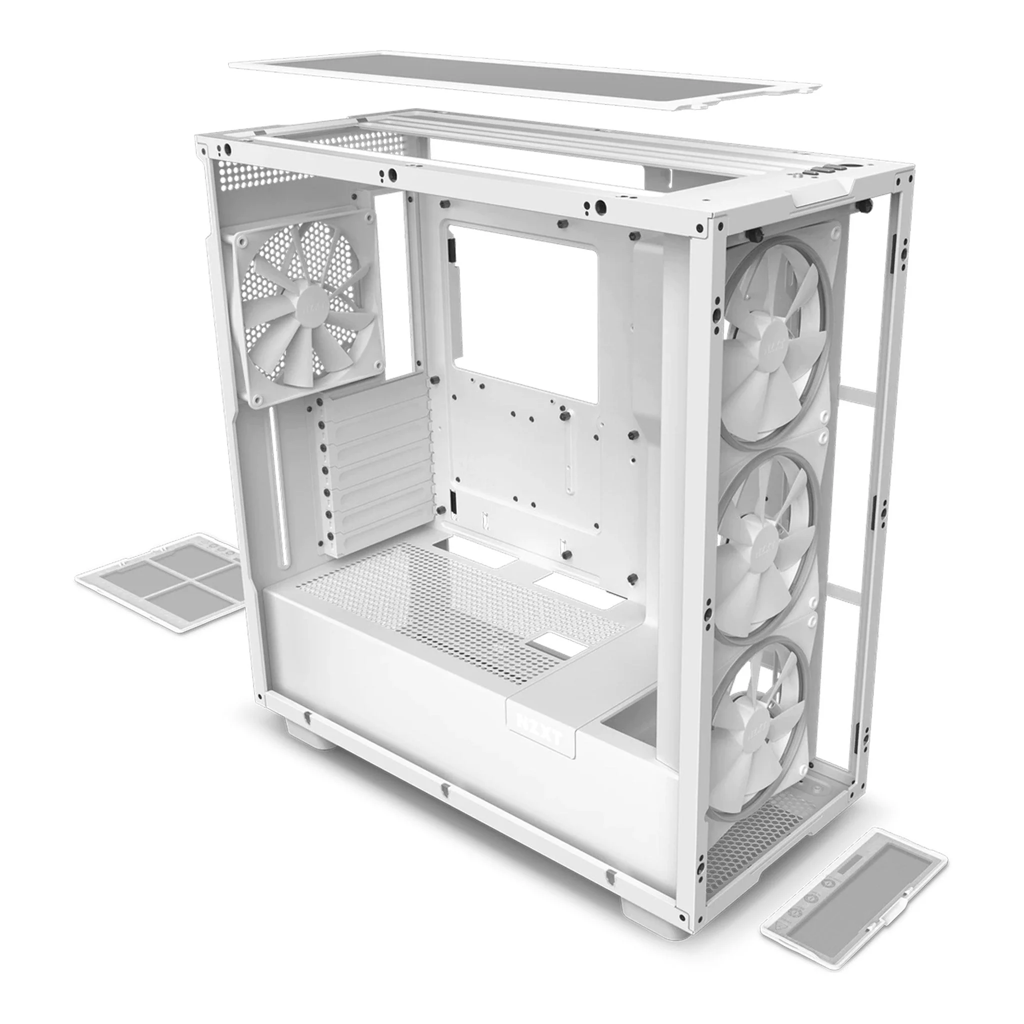 NZXT CM-H71EW-01 Matte White H7 Elite Premium Mid-Tower Case - Image 5