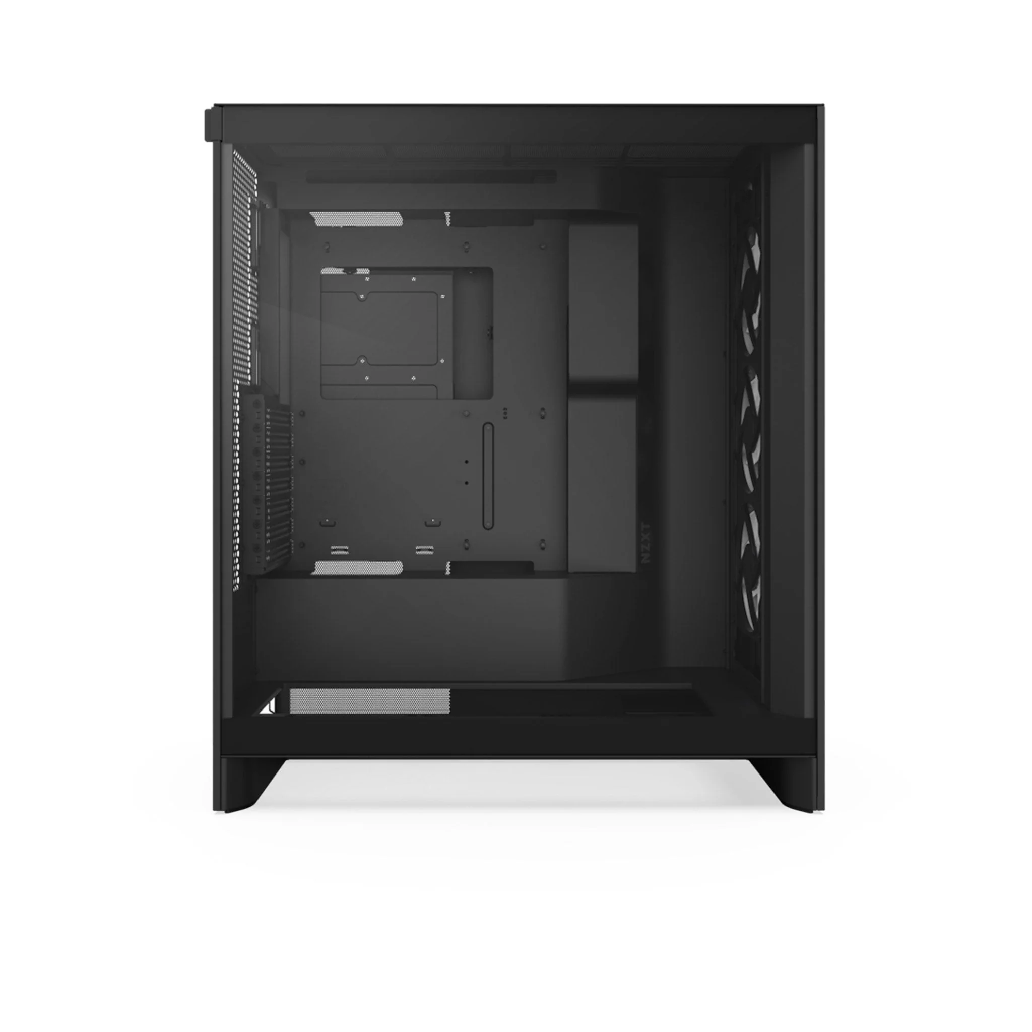 NZXT CM-H72FB-R1 H7 Flow RGB Mid-Tower ATX Airflow Case with RGB Fans - Black - Image 4