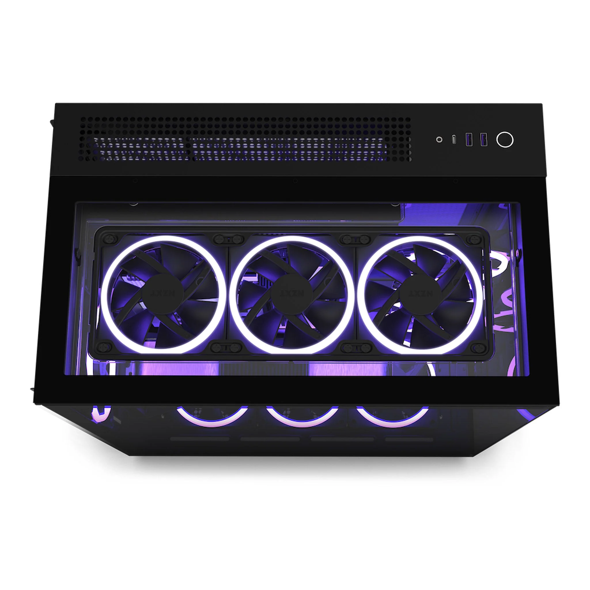 NZXT CM-H91EB-01 H9 Elite Premium Dual-Chamber Mid-Tower Airflow Case - Black - Image 2