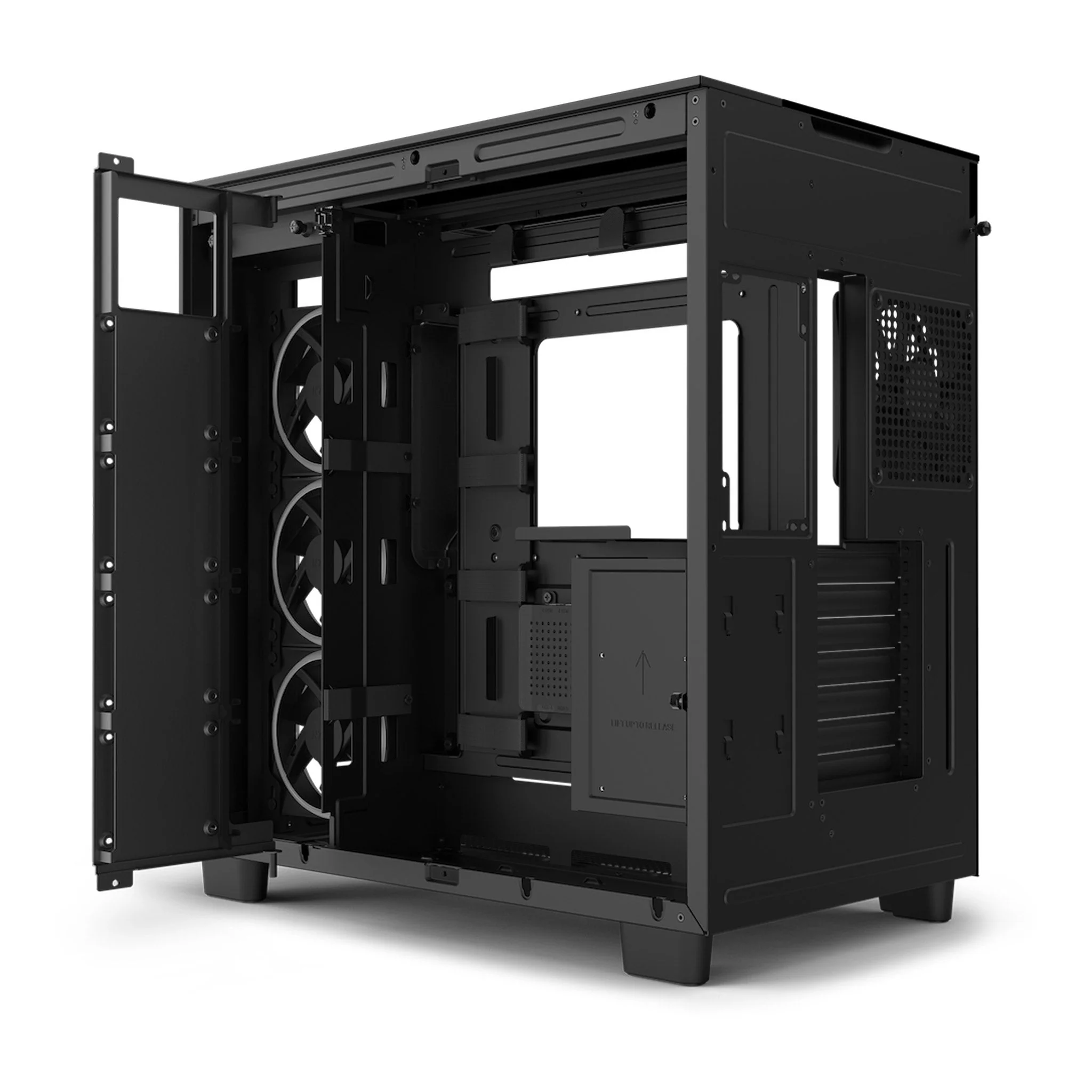NZXT CM-H91EB-01 H9 Elite Premium Dual-Chamber Mid-Tower Airflow Case - Black - Image 6