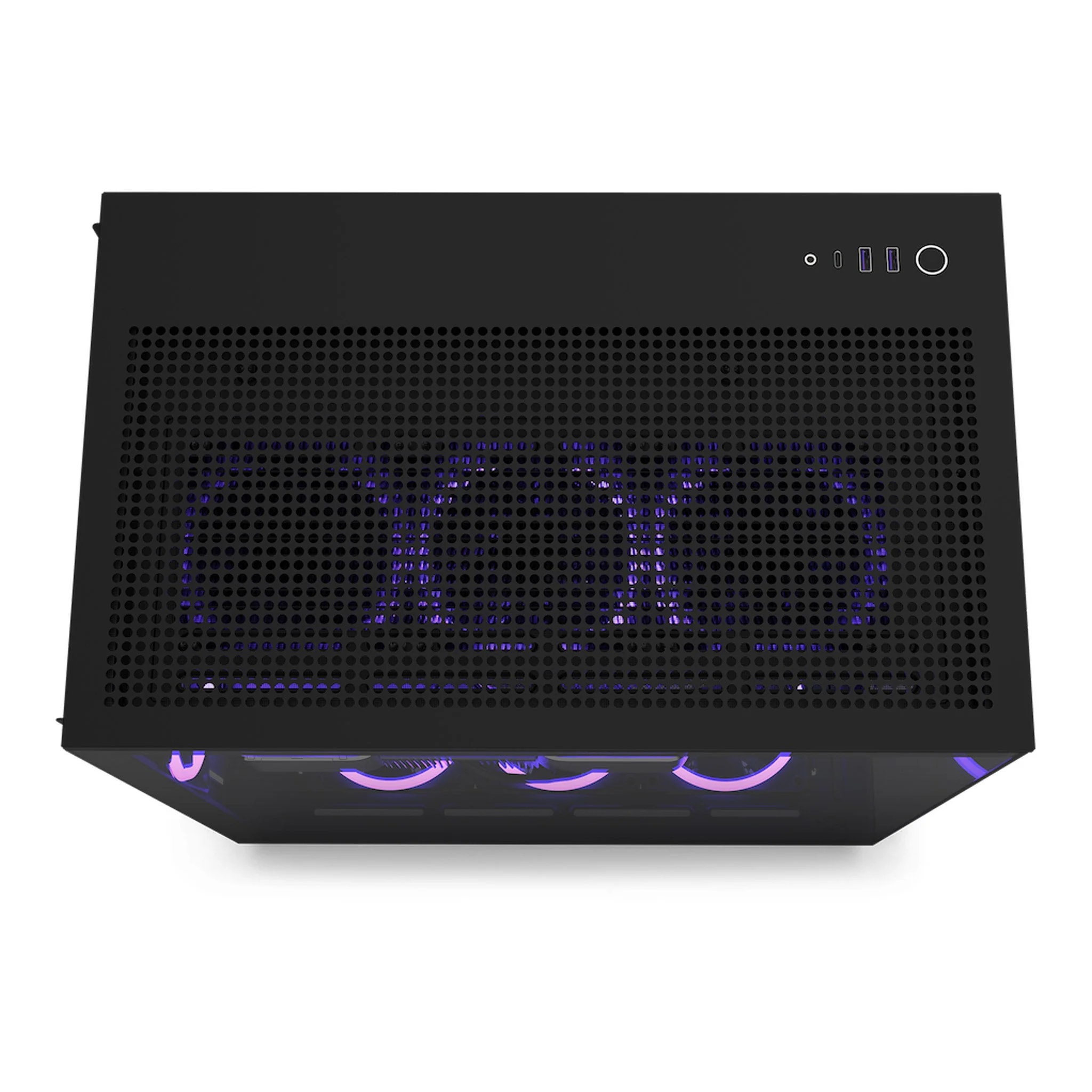 NZXT CM-H91FB-01 H9 Flow Dual-Chamber Mid-Tower Airflow Case - Black - Image 2