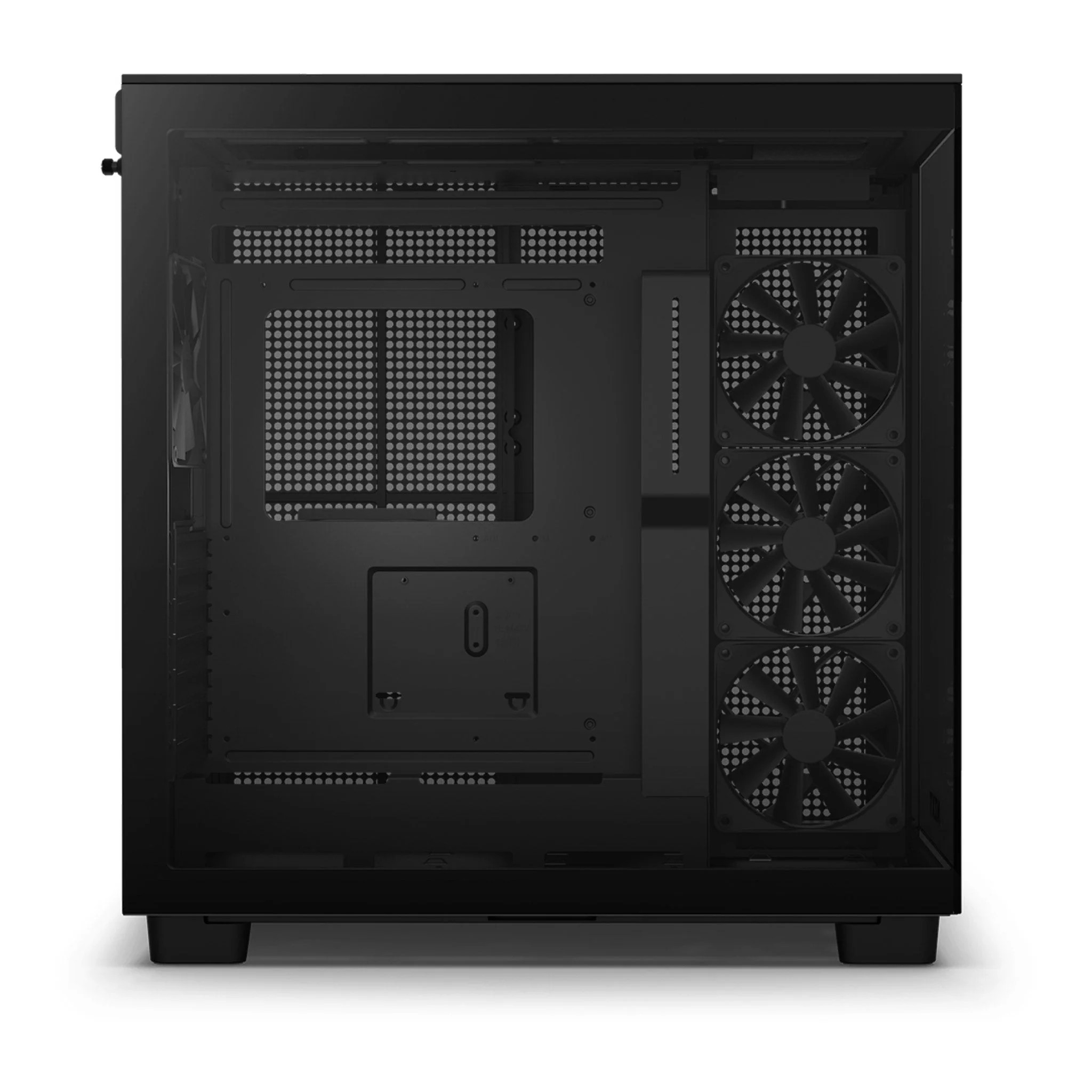 NZXT CM-H91FB-01 H9 Flow Dual-Chamber Mid-Tower Airflow Case - Black - Image 3