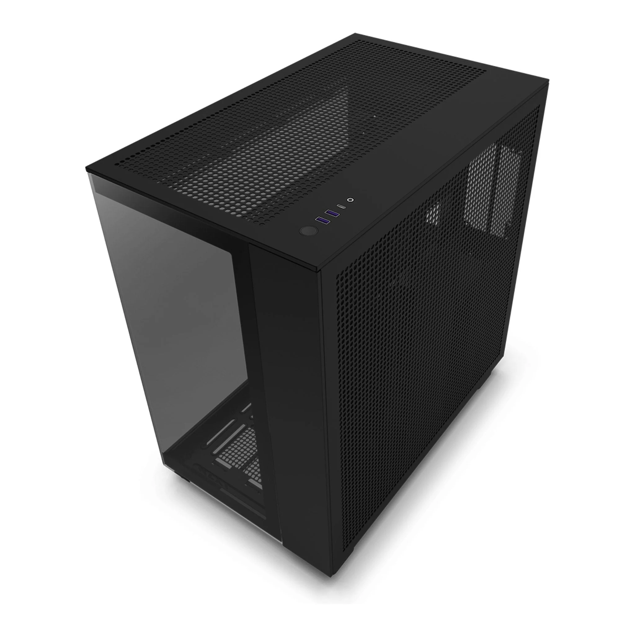 NZXT CM-H91FB-01 H9 Flow Dual-Chamber Mid-Tower Airflow Case - Black - Image 4