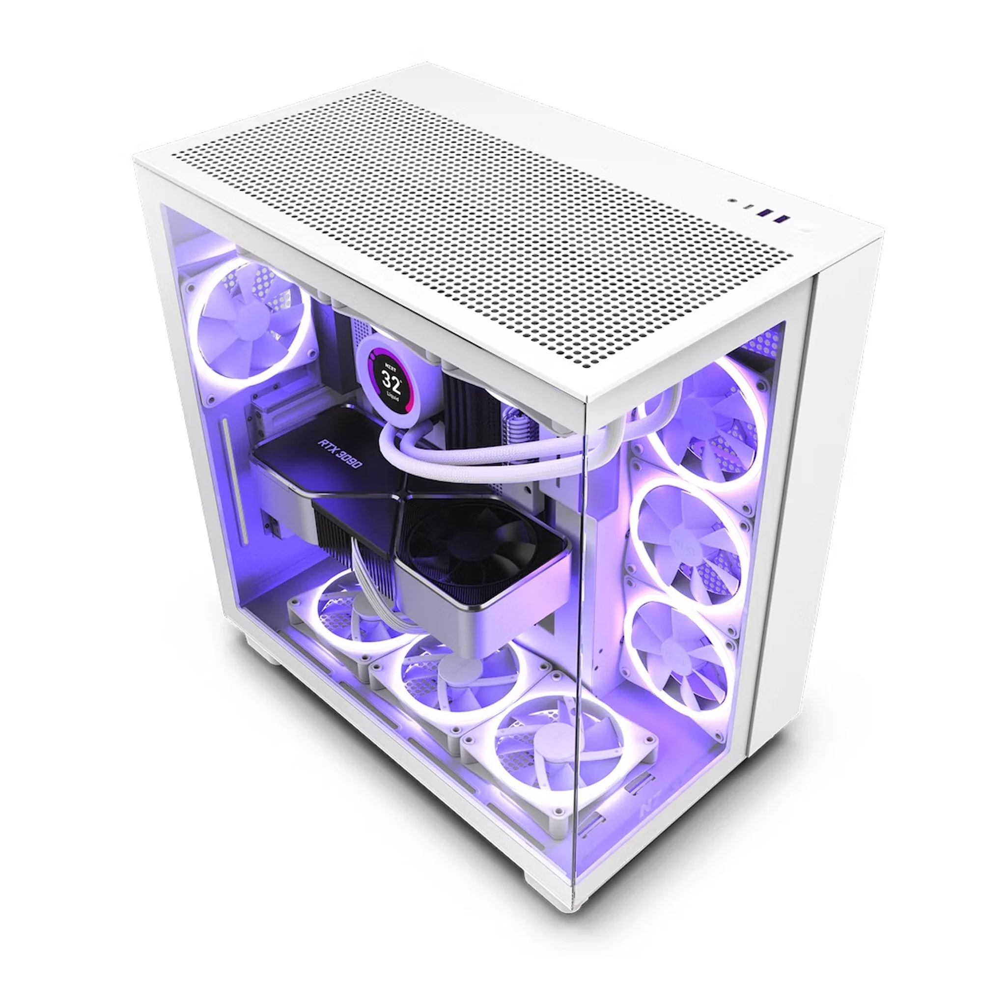 NZXT CM-H91FW-01 H9 Flow Dual-Chamber Mid-Tower Airflow Case