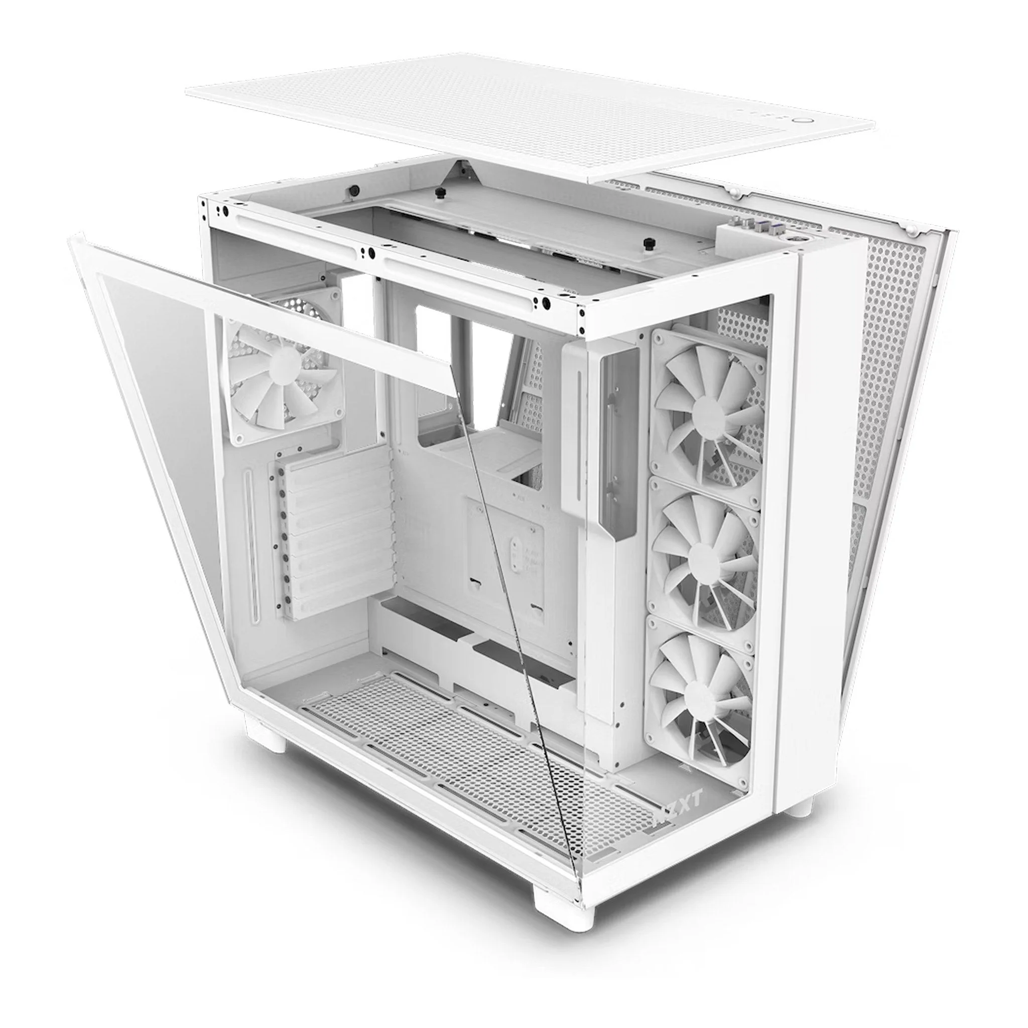 NZXT CM-H91FW-01 H9 Flow Dual-Chamber Mid-Tower Airflow Case - Image 5