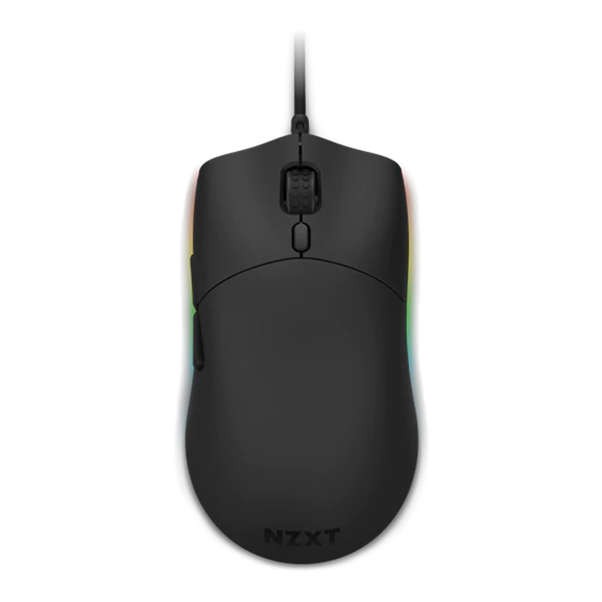 NZXT MS-1WRAX-BM Lift Black RGB Lightweight Ambidextrous Mouse - Image 2