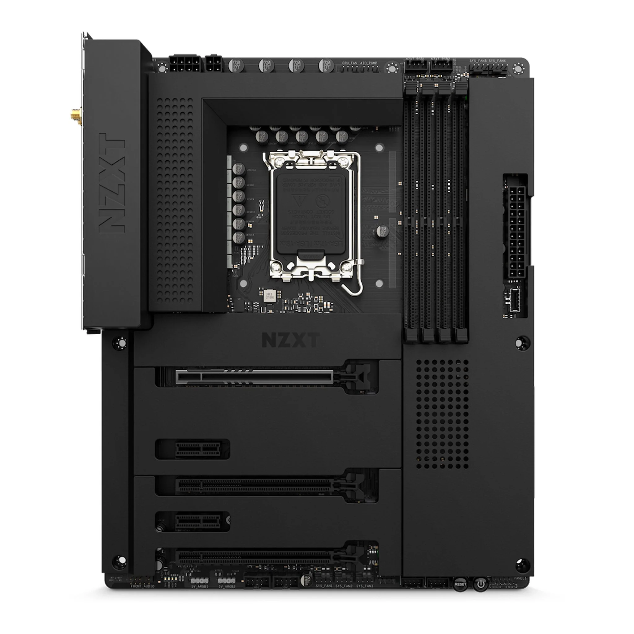 NZXT N7-Z79XT-B1 N7 Intel Z790 Wi-Fi 6E ATX Motherboard - Black Cover - Image 2