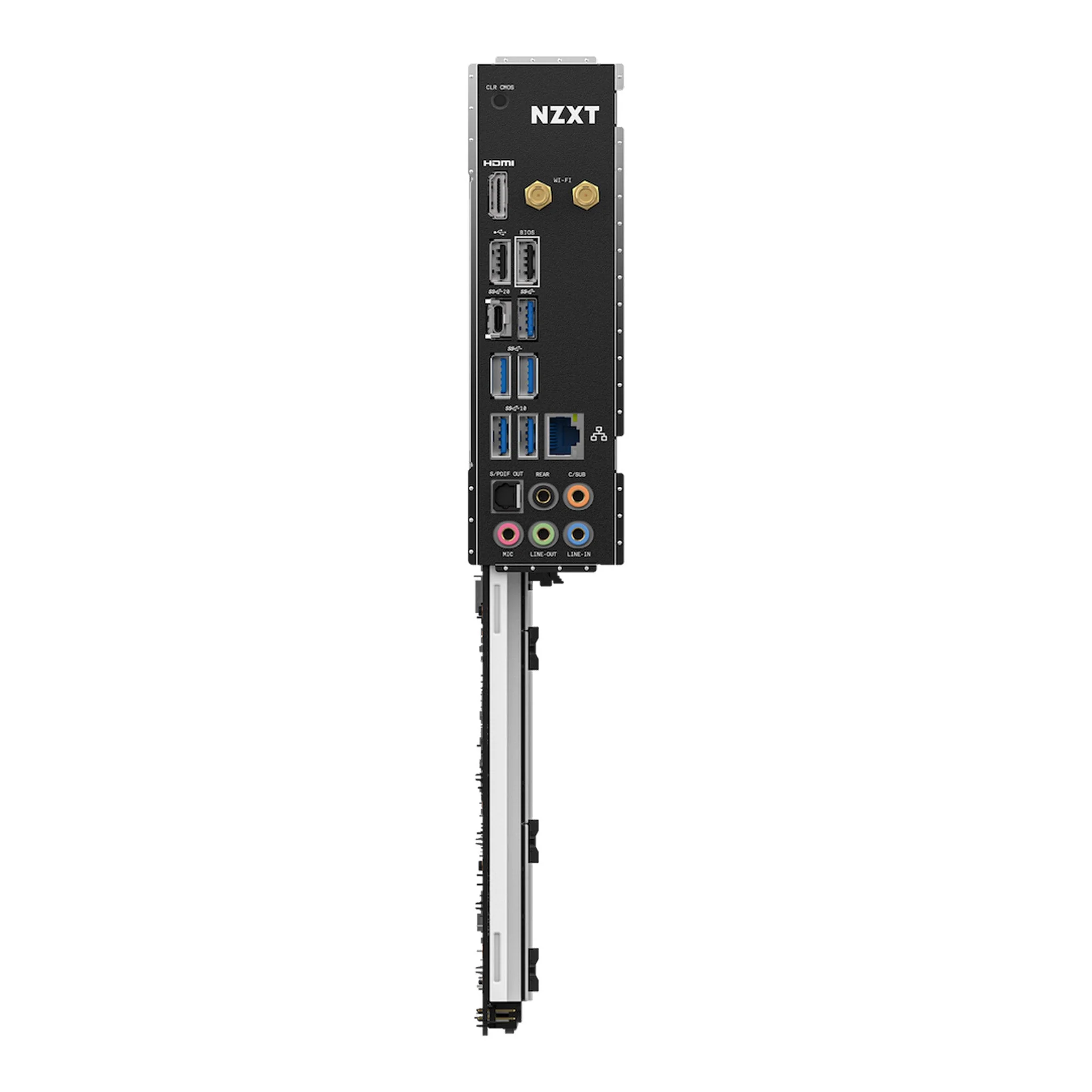NZXT N7-Z79XT-W1 N7 Intel Z790 Wi-Fi 6E ATX Motherboard - White Cover - Image 4
