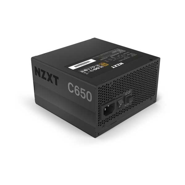 NZXT NP-C650M-US C650 650 Watt 80 Plus Gold Fully Modular Power Supply - Image 2