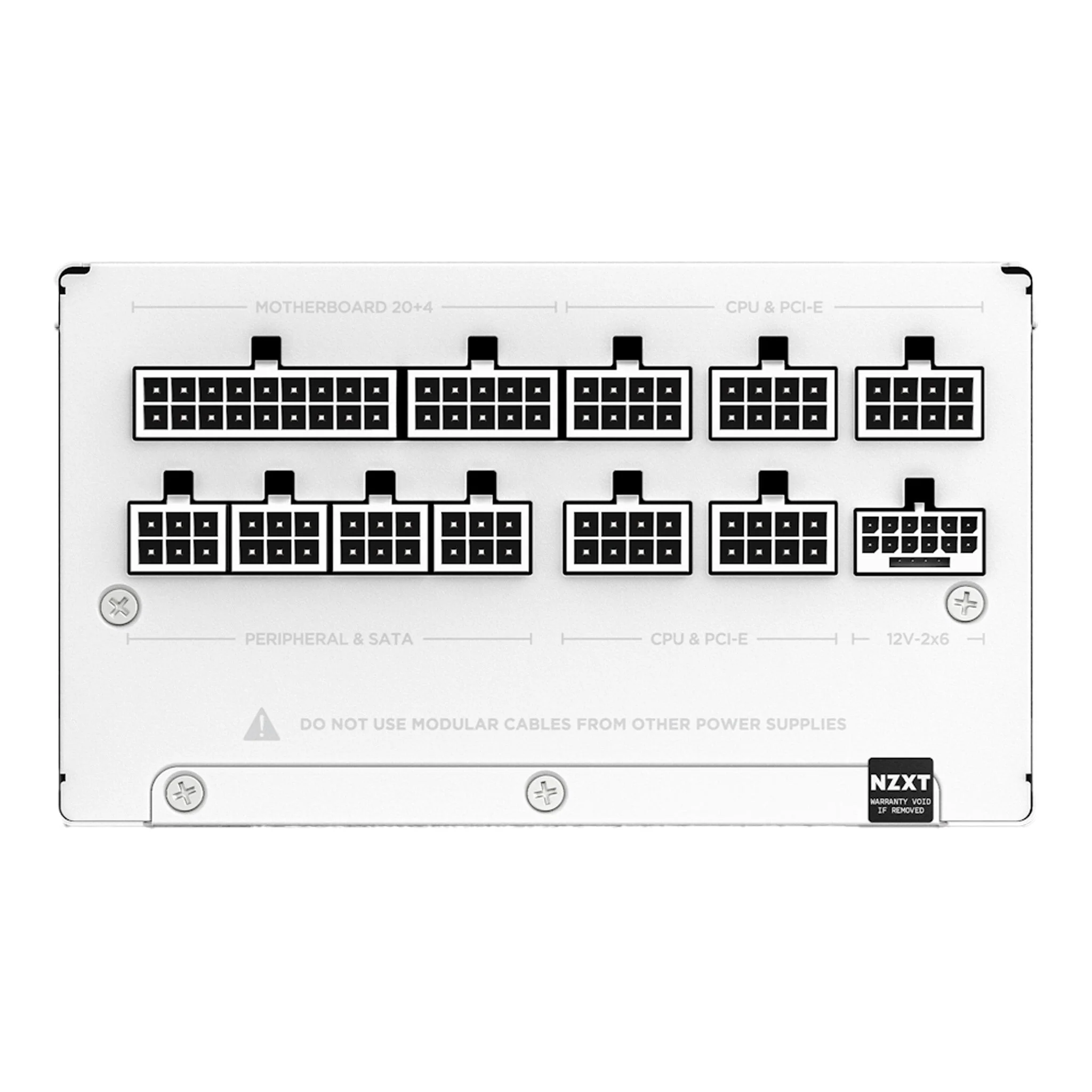 NZXT PA-0G2BW-US C1000 Gold ATX 3.1 1000 Watt 80 PLUS Gold Fully Modular PSU - White - Image 3