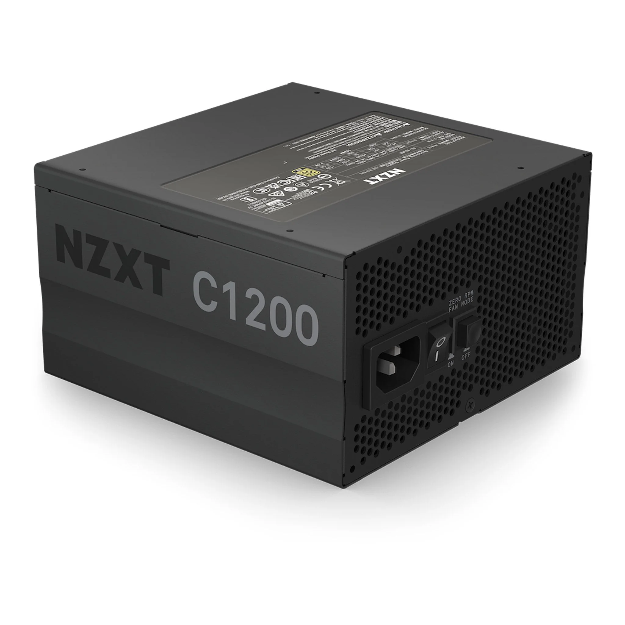 NZXT PA-2G1BB-US 1200W 80Plus Gold Fully-Modular ATX 3.0 C1200 Power Supply - Image 3