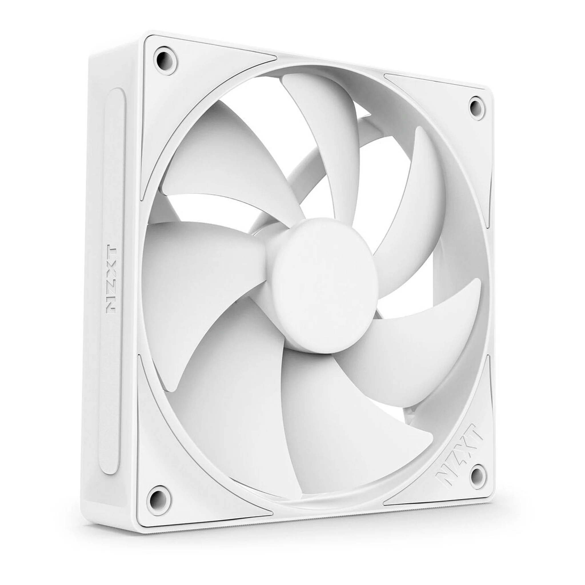 NZXT RF-P12SF-W2 F120P 120mm Static Pressure PWM Case Fan - White