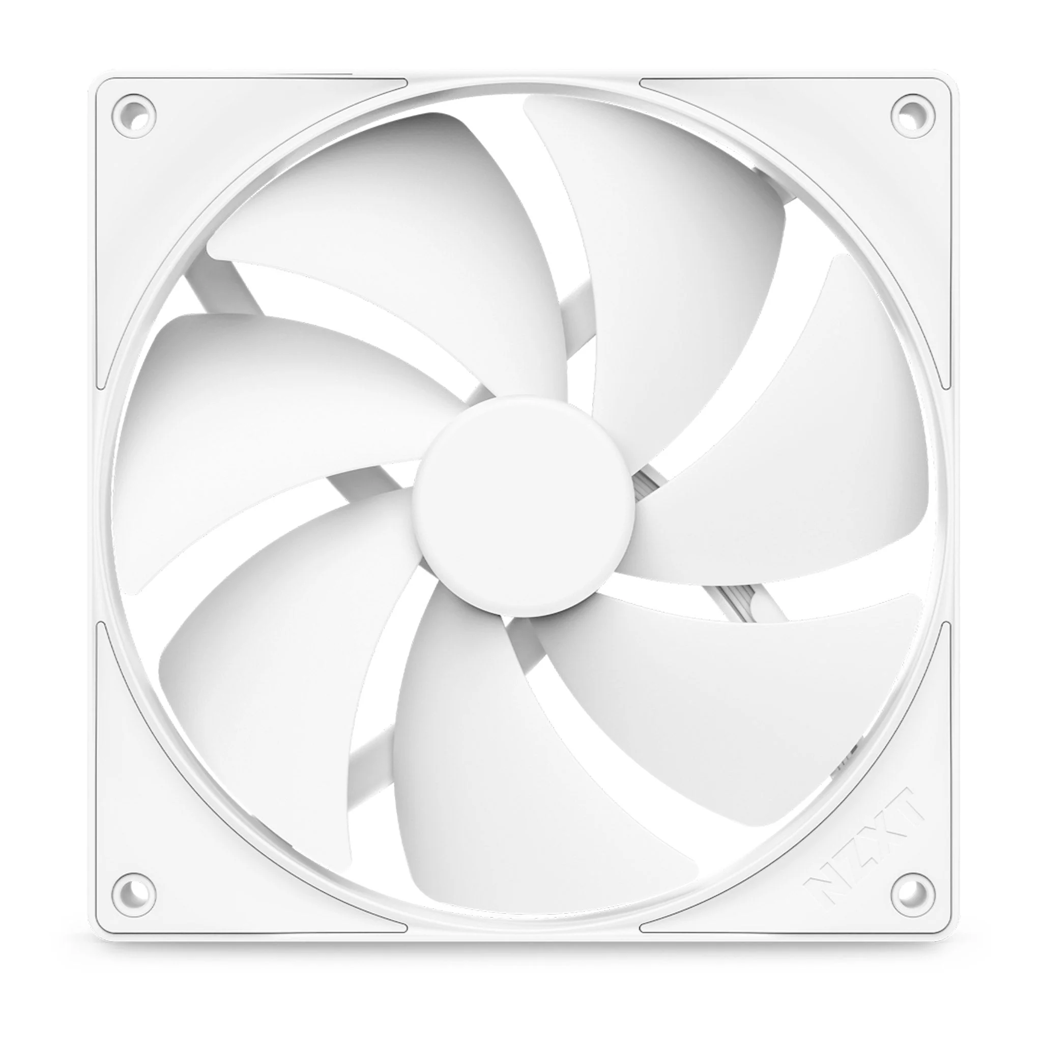 NZXT RF-P14SF-W2 F140P 140mm Static Pressure PWM Case Fan - White - Image 2