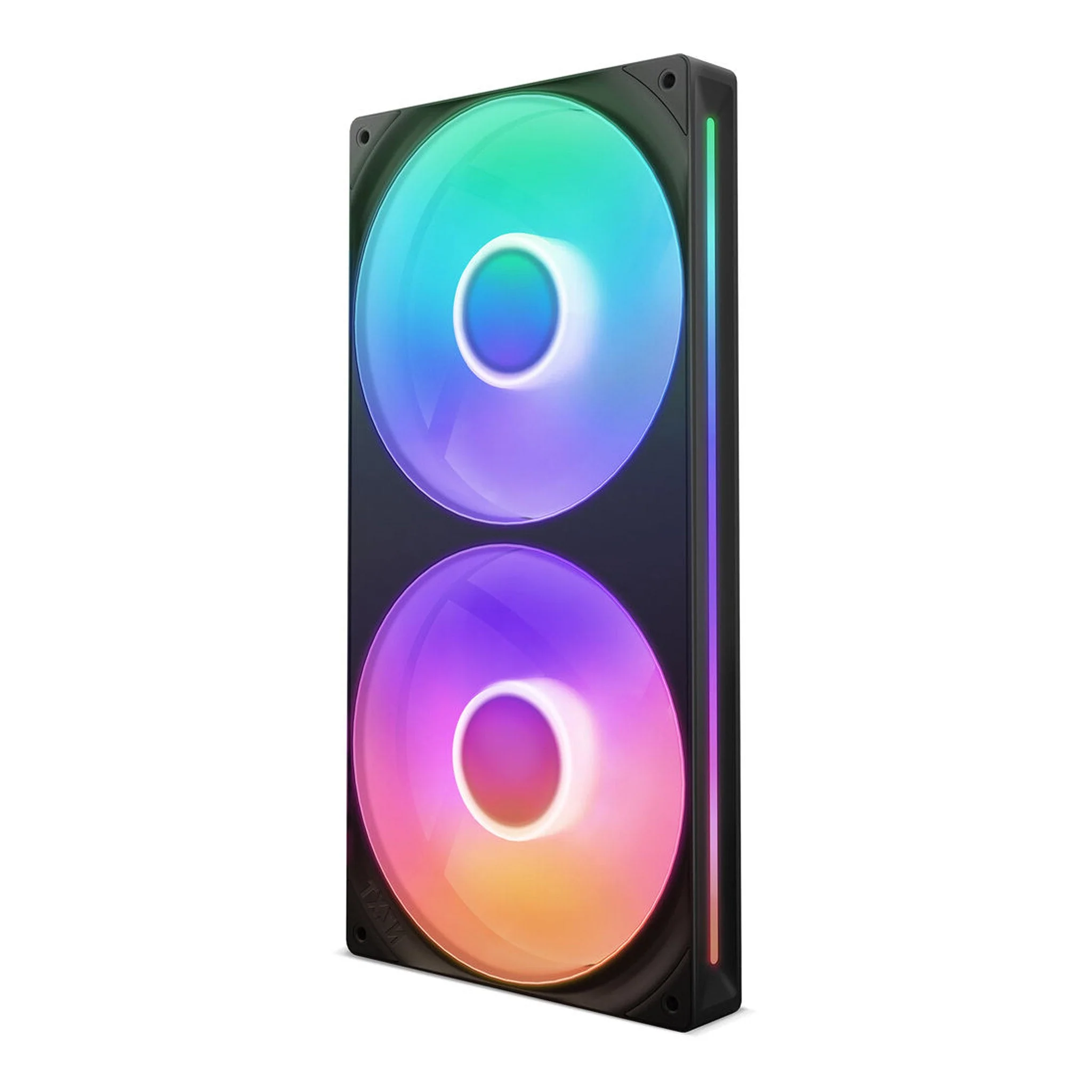 NZXT RF-U28HF-B1 F280 RGB Core Dual 140mm Single-Frame Fan Unit - Black