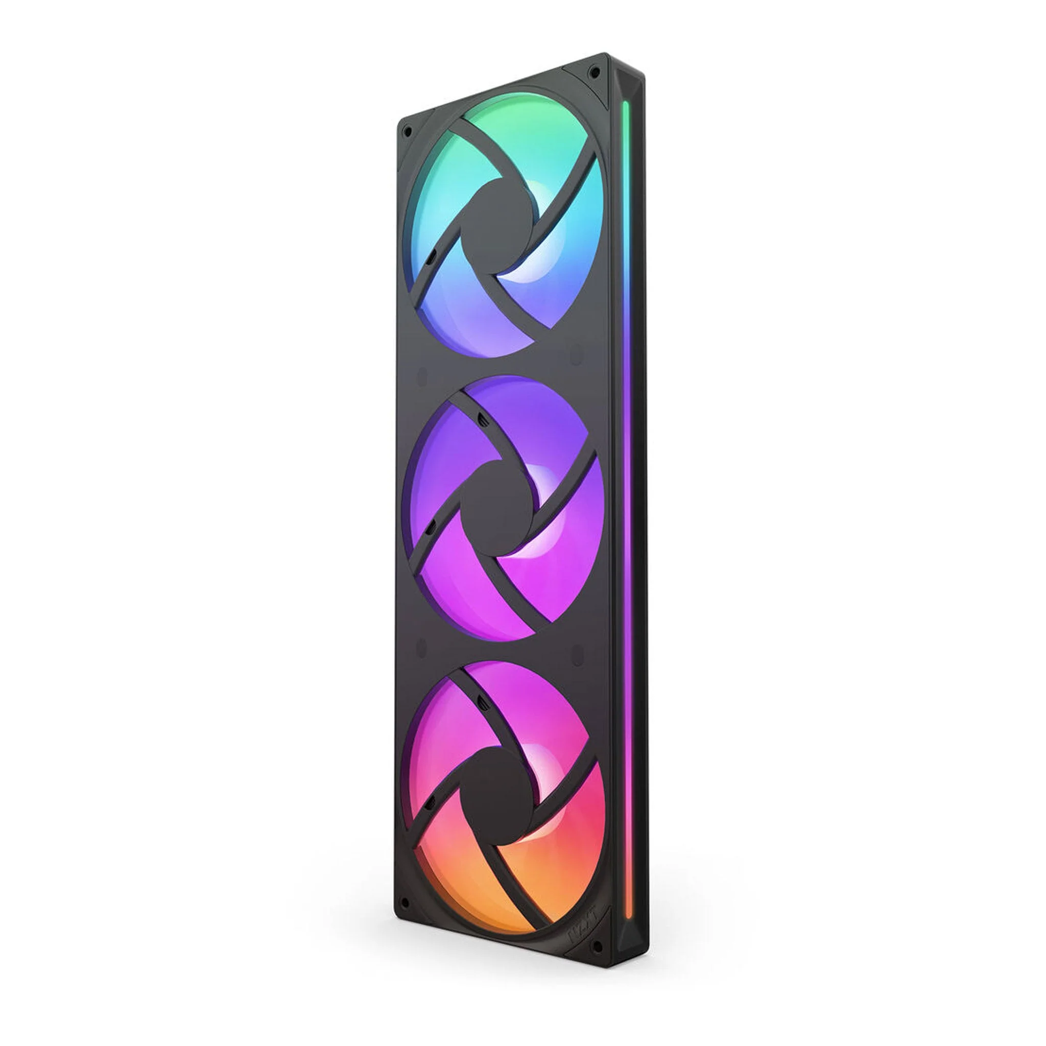NZXT RF-U36HF-B1 F360 RGB Core Triple 120mm Fan Unit - Black - Image 2