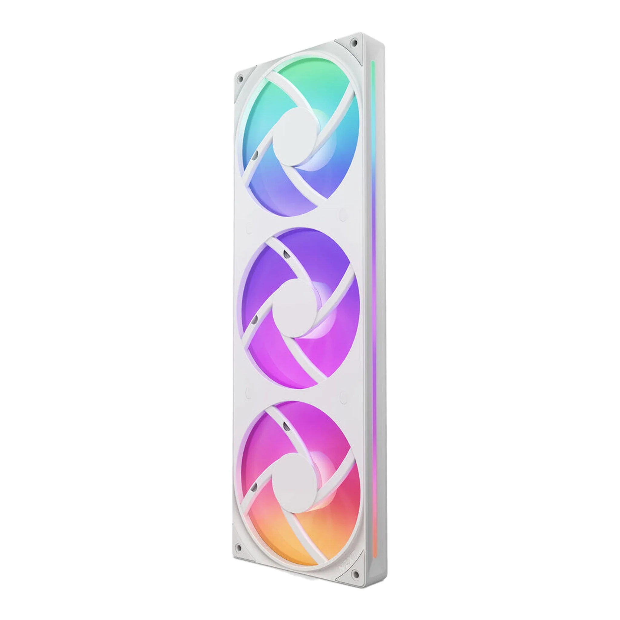 NZXT RF-U36HF-W1 F360 RGB Core Triple 120mm Fan Unit - White - Image 2