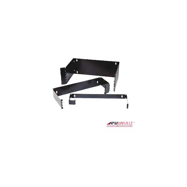Optima Stantron 2U Wall Mount Patch Panel Bracket - 3.5" (H) x 6" (D)