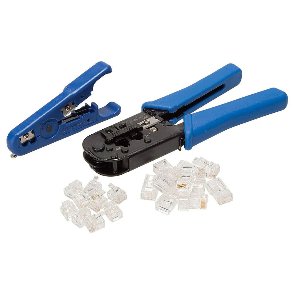 Paladin DataShark Do-It-Yourself Modular Crimp Bundle - RJ45 / RJ11