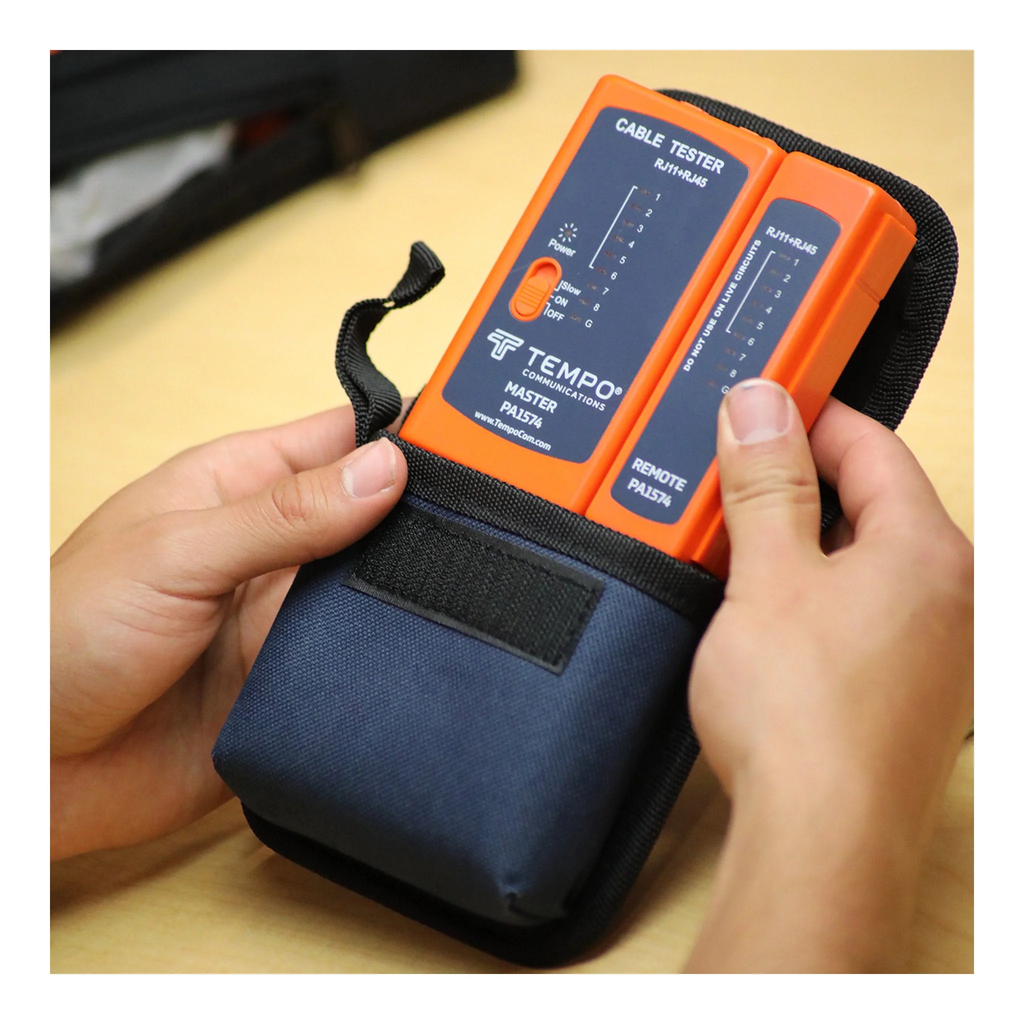 Paladin Tools PA1574 LAN Cable-Check Kit with Storage Pouch - Image 6