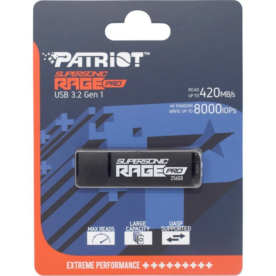Patriot Memory PEF256GRGPB32U 256GB Supersonic Rage Pro USB 3.2 Flash Drive - Image 7