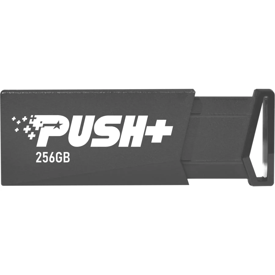Patriot PSF256GPSHB32U Push+ 256GB USB 3.2 Gen 1 Flash Drive