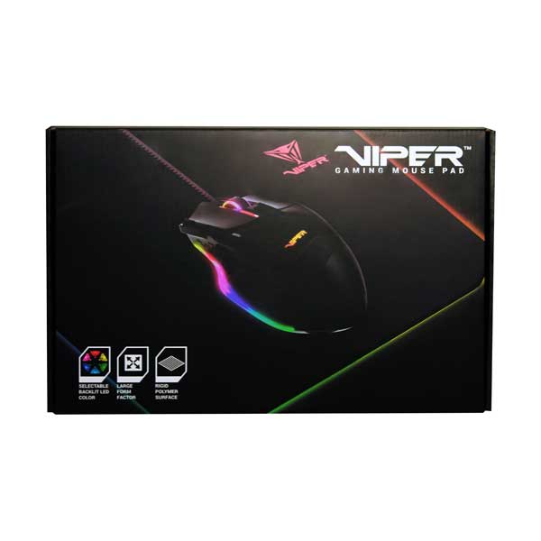 Patriot PV160UXK Viper LED Gaming Mouse Pad - Image 3