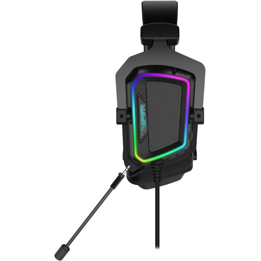 Patriot PV3807UMXEK Viper V380 Virtual 7.1 Surround Sound PC Gaming Headset with ENC Microphone and Full Spectrum RGB - Image 2
