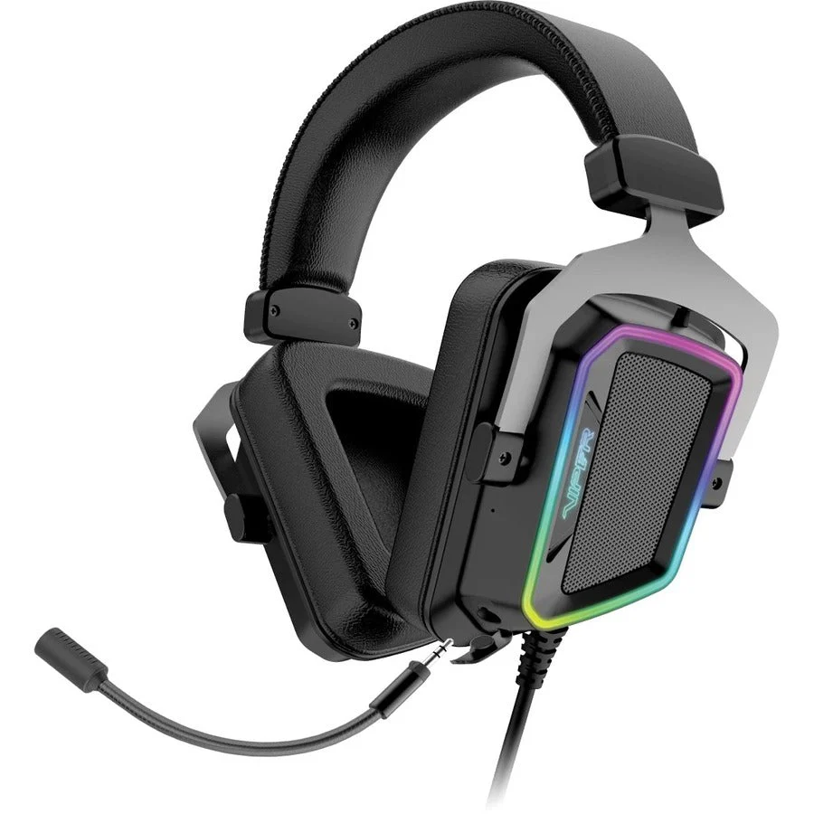Patriot PV3807UMXEK Viper V380 Virtual 7.1 Surround Sound PC Gaming Headset with ENC Microphone and Full Spectrum RGB - Image 3