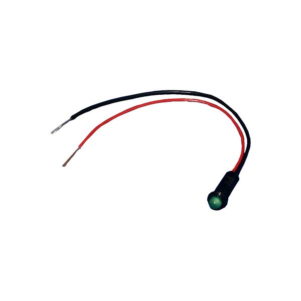 Philmore LKG 11-2427B T1-3/4 12-14V Snap-In Panel Green LED