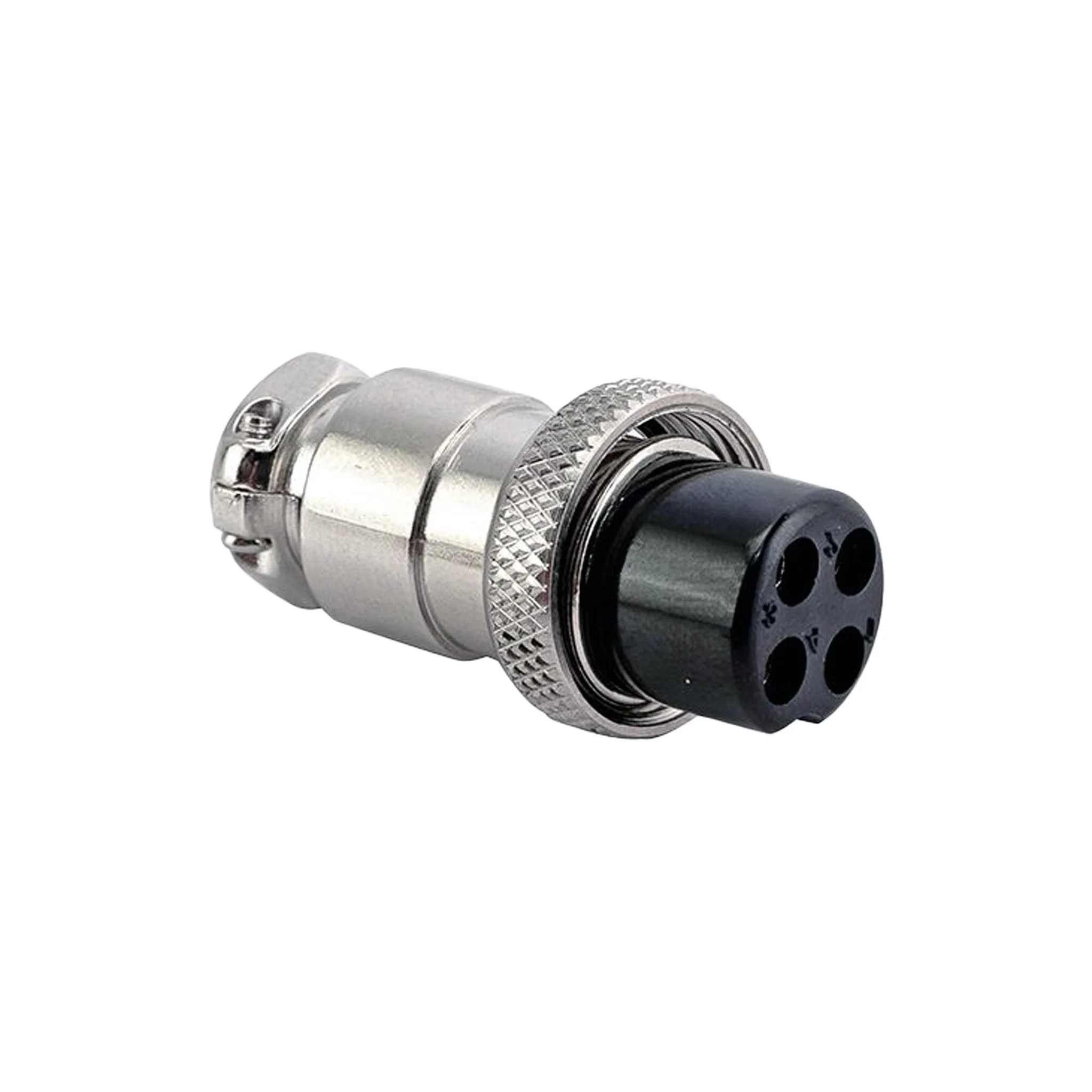 Philmore LKG 61-604 4-Pin In-Line Female Rugged Mobile Connector with Strain Relief - Cable Mount - Image 2