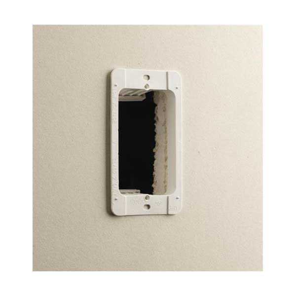 Plastic Single Gang Mounting Plate - Image 2