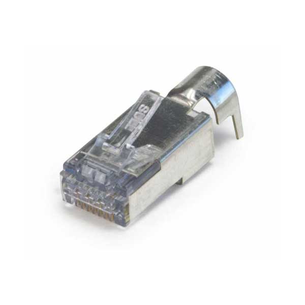 Platinum Tools 105028 ezEX44 Shielded CAT6 Connector with External Ground 100-Pack - Image 2