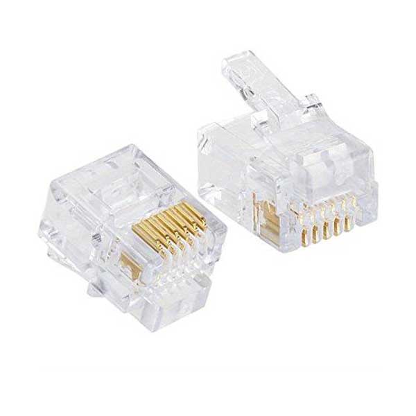 Platinum Tools' EZ-RJ12/11 Connectors - 50 Pack