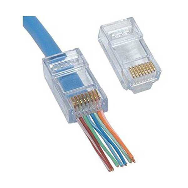 Platinum Tools' EZ-RJ45 Cat 6+ Connectors - 50 Pack