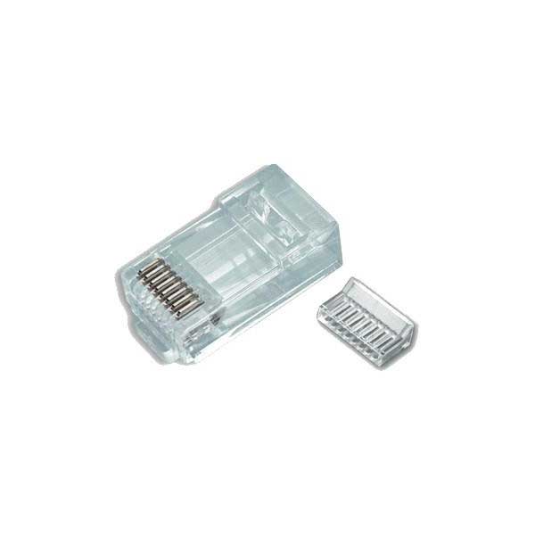 Platinum Tools RJ45 (8P8C) Cat6 Connectors, Two-Piece Design(25-Pack)