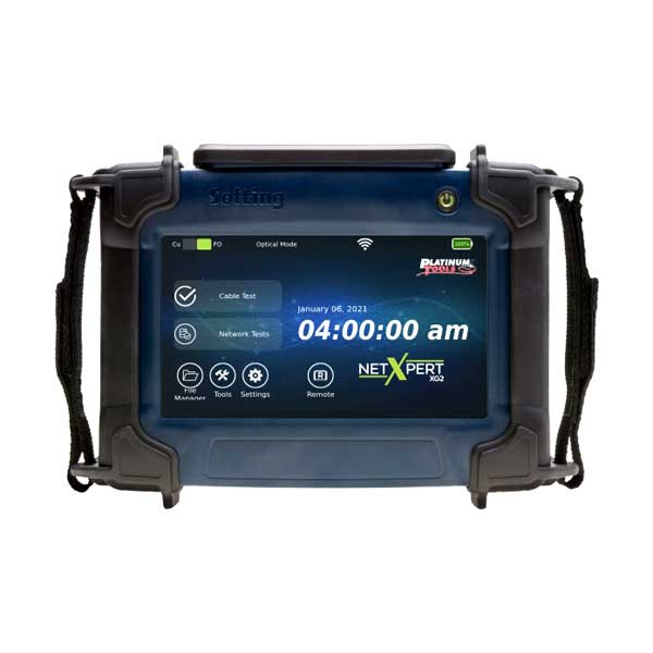Platinum Tools TXG200-FO NetXpert XG2 10G Network Tester Fiber Optic Kit
