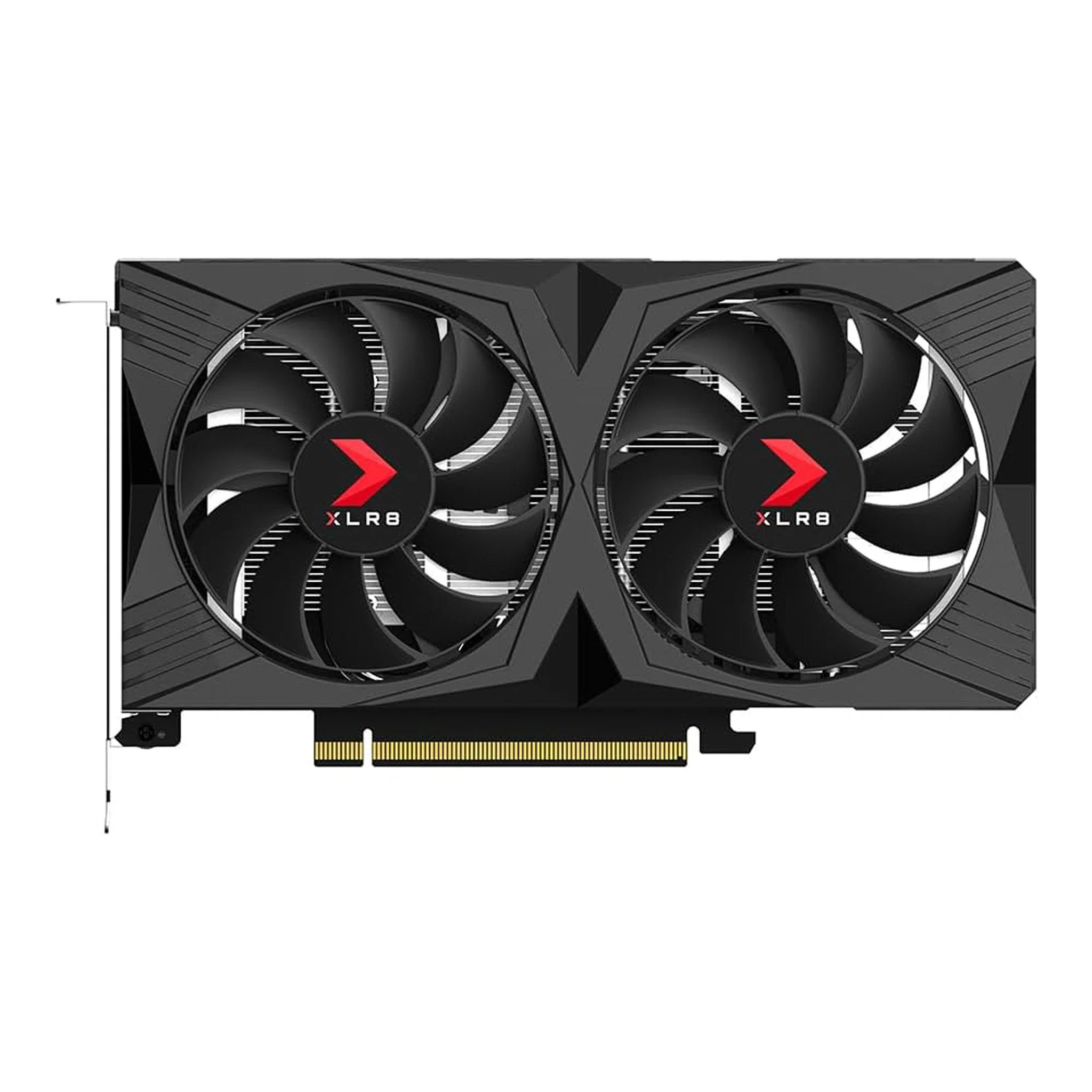 PNY VCG40608DFXPB1 NVIDIA GeForce RTX 4060 8GB XLR8 Gaming Verto Dual Fan OC Graphics Card - Black - Image 2