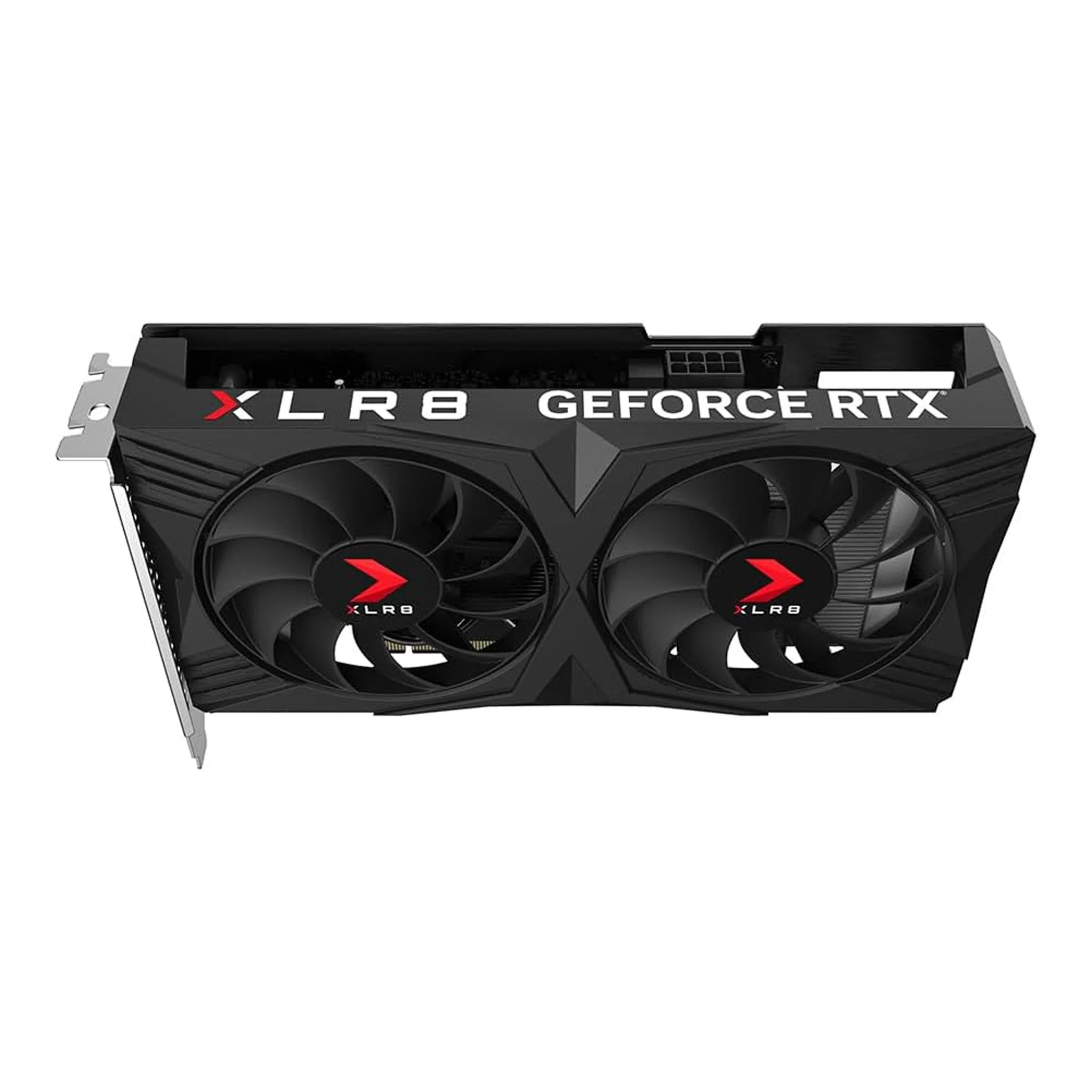 PNY VCG40608DFXPB1 NVIDIA GeForce RTX 4060 8GB XLR8 Gaming Verto Dual Fan OC Graphics Card - Black - Image 3