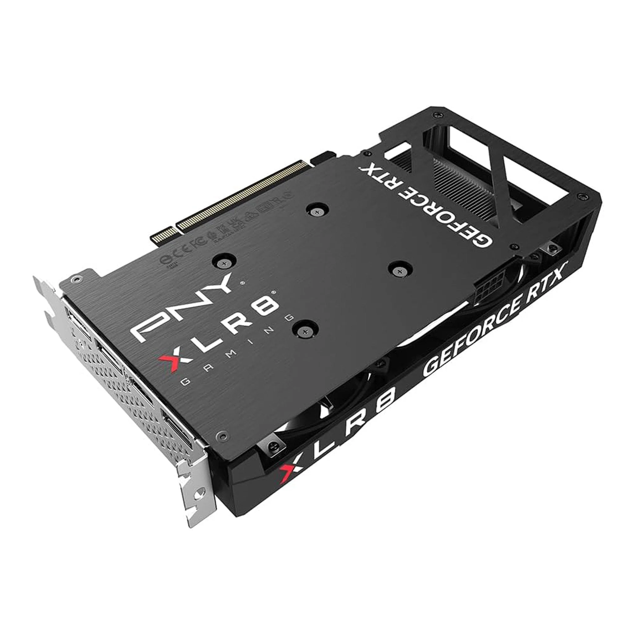 PNY VCG40608DFXPB1 NVIDIA GeForce RTX 4060 8GB XLR8 Gaming Verto Dual Fan OC Graphics Card - Black - Image 4
