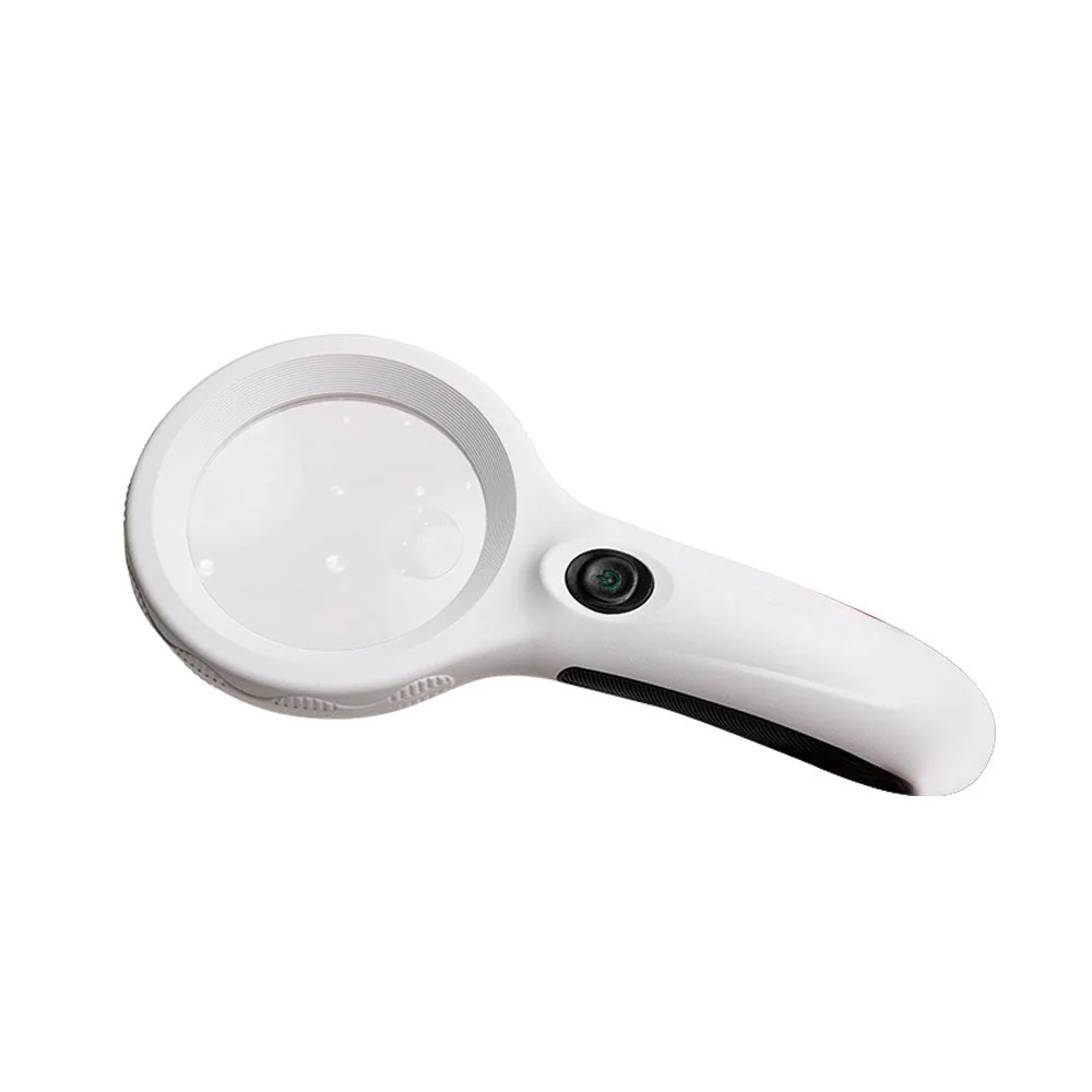 Pro'sKit MA-029 2.5 to 6x Dual Magnification Handheld LED Light Magnifier with Counterfeit Currency Detection Function - Image 2