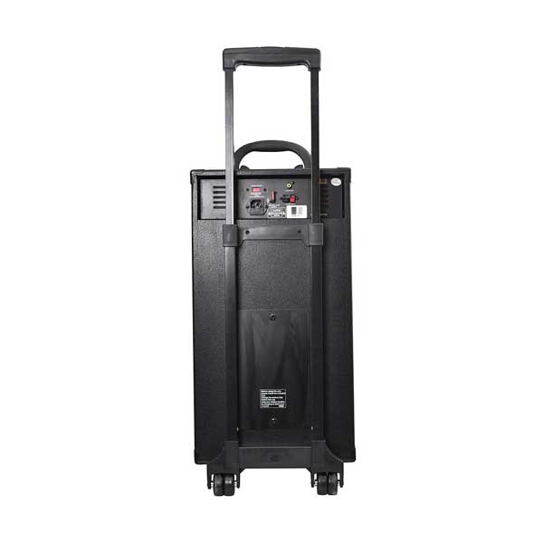 Pyle PWMA1050BT 800W Wireless Portable Bluetooth PA Speaker System with Built-in Rechargeable Battery and Wireless Microphone - Image 2