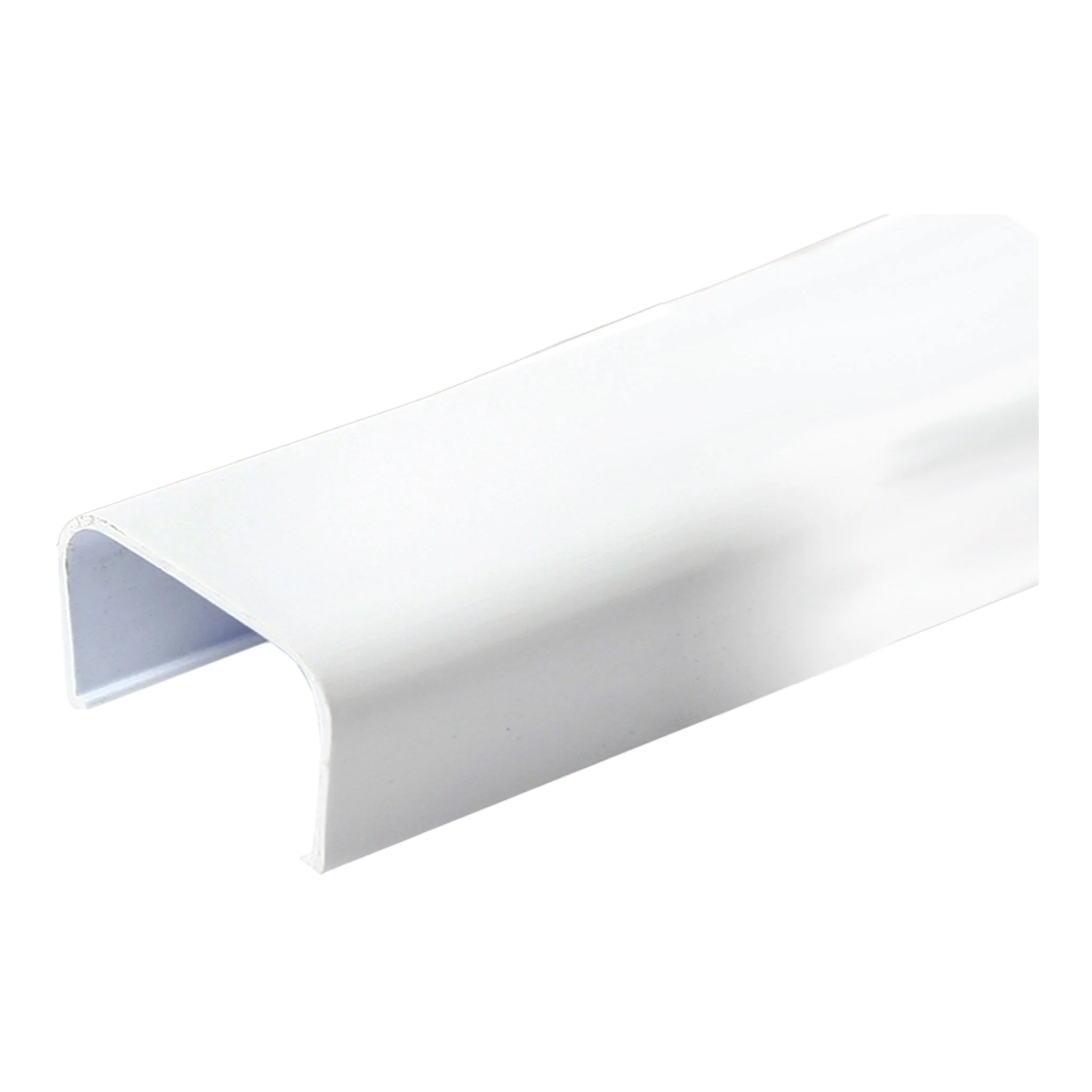 Quest Technology FCL-21411 1/2" x 48" WireHider Raceway Cover Lid - White