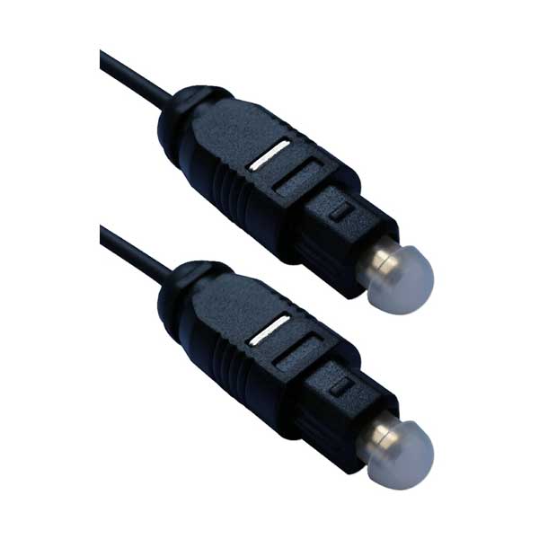 QVS FCT-03 3ft Toslink Digital/SPDIF Optical Ultra Thin Audio Cable