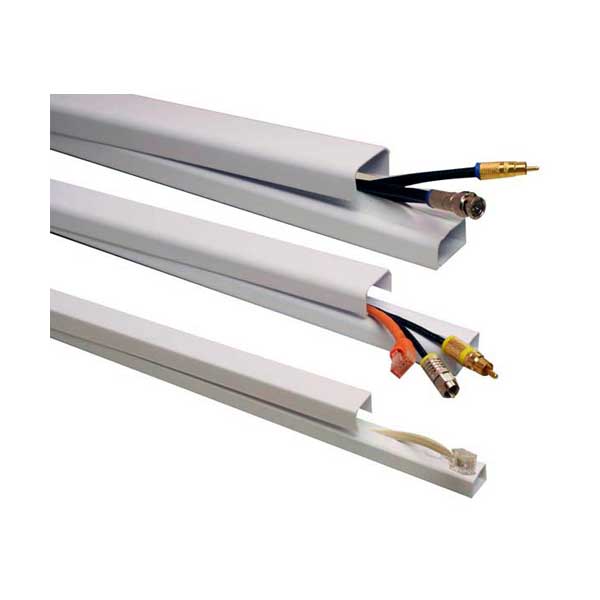 Quest Manufacturing FWH-11411 1/2" 4ft White Raceway Wire Hider