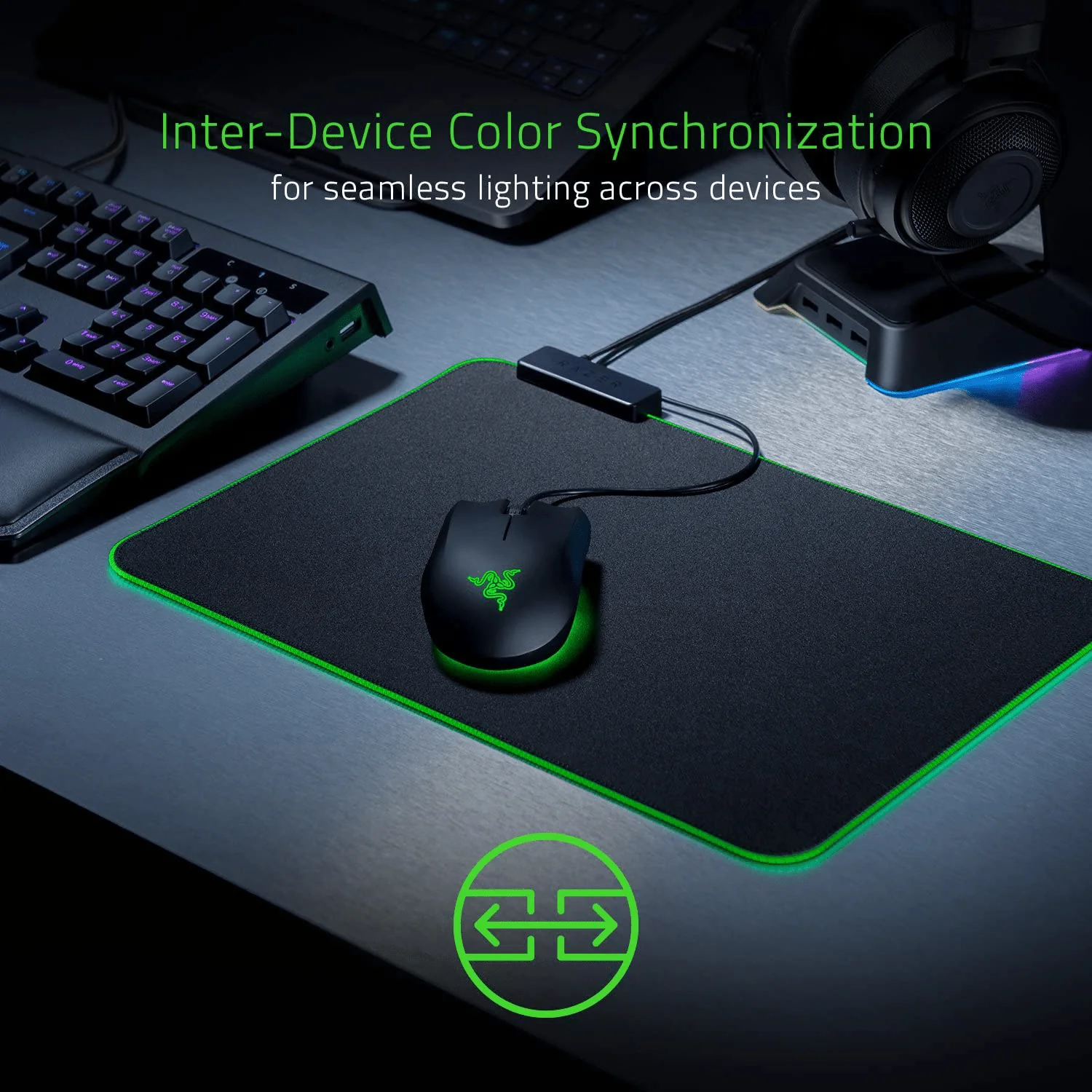 Razer RZ02-02500100-R3U1 Goliathus Chroma Mouse Pad - Image 5