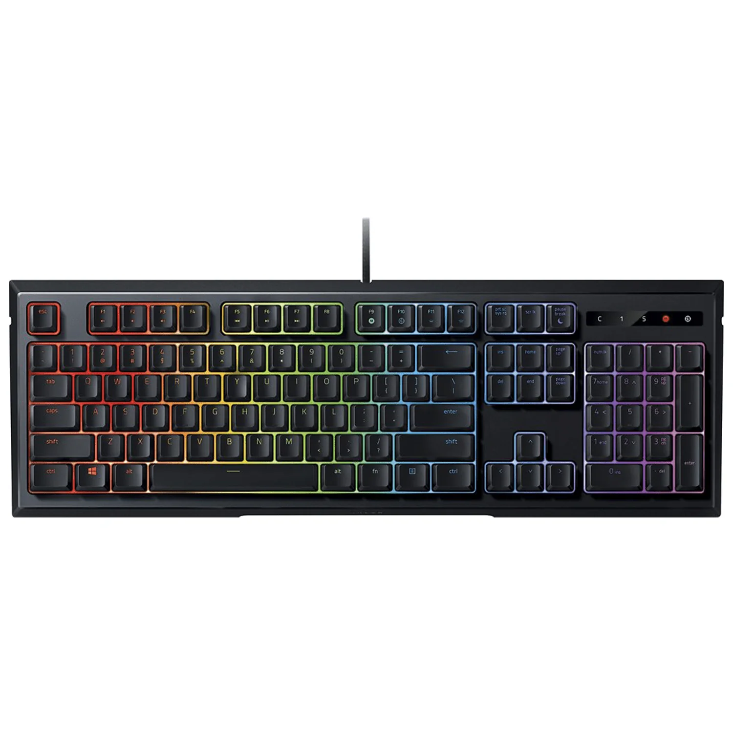 Razer RZ03-02040200-R3U1 Ornata Chroma Wired Gaming Mecha-Membrane Keyboard with RGB Back Lighting - Image 4