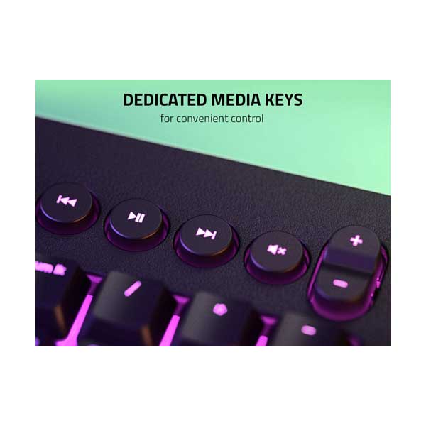 Razer RZ03-03400200-R3U1 Cynosa V2 True RGB Membrane Gaming Keyboard with Razer Chroma RGB - Image 5