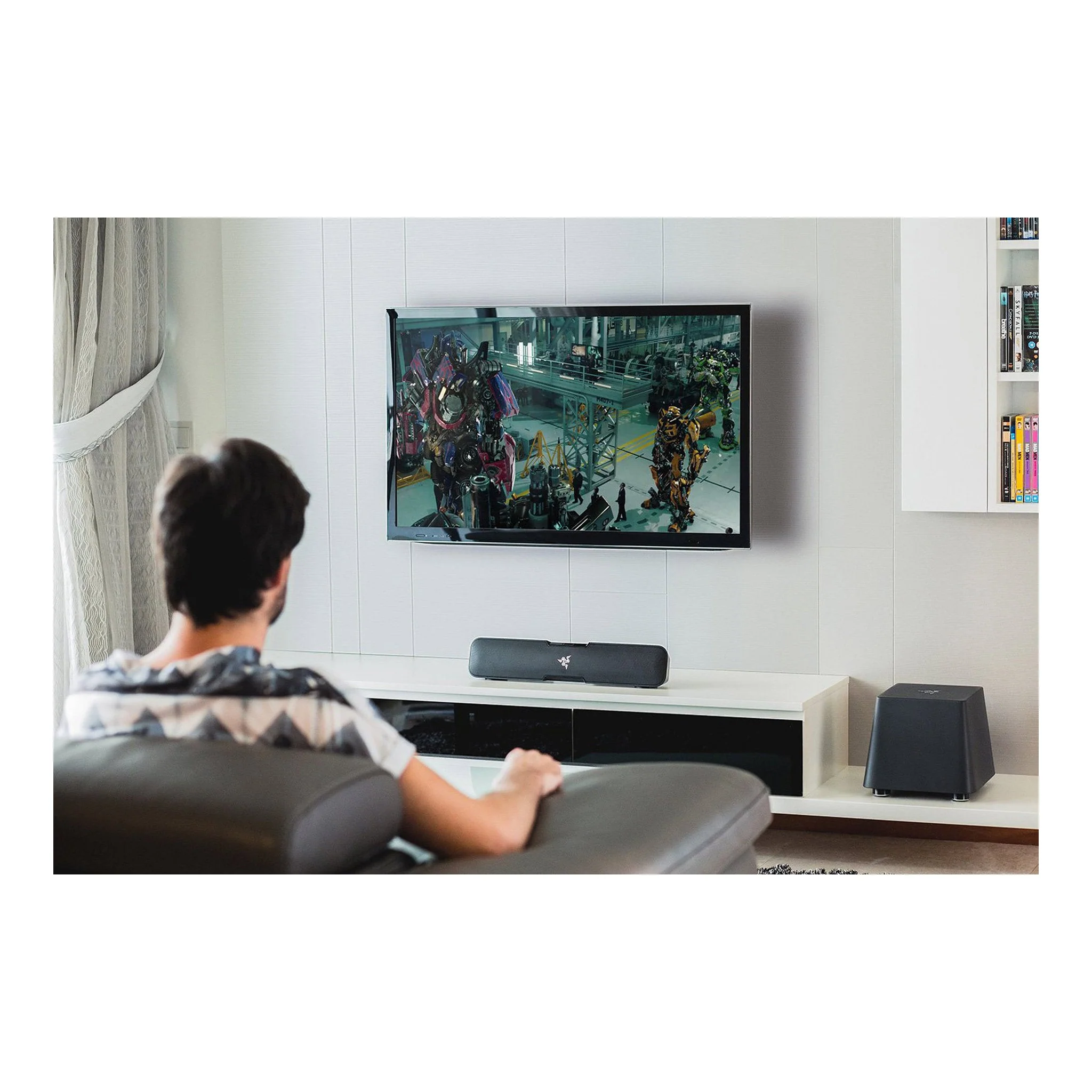 Razer RZ05-03920100-R3U1 Leviathan V2 All-In-One Desktop Bluetooth Soundbar with Subwoofer - Image 8