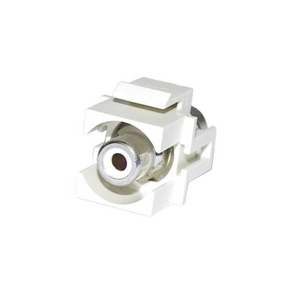 Signamax CMK-RCAW-WH RCA Feed-Thru Connector Module