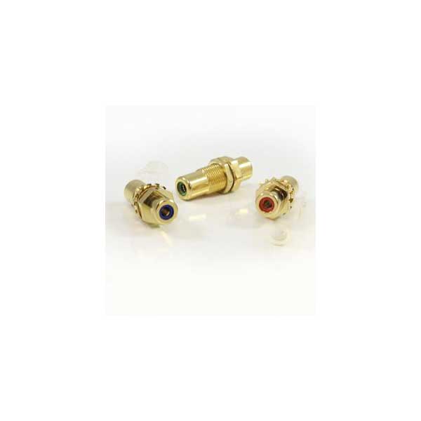 RCA Feedthru Jack Kit (Red, Green, Blue)
